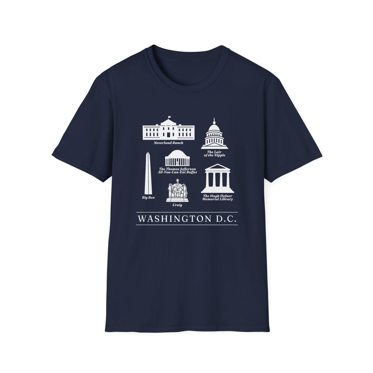 Washington DC Landmark Shirt