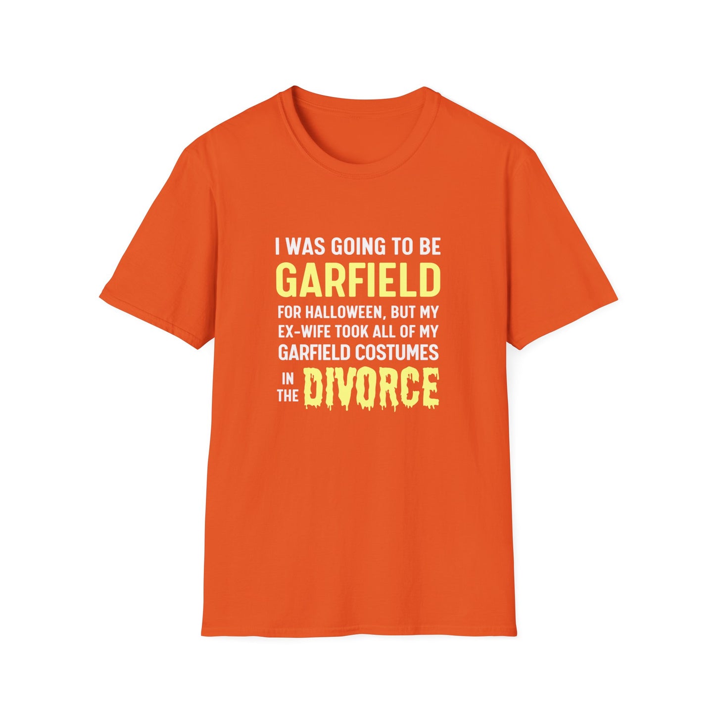 "I Was Going To Be Garfield For Halloween" Shirt