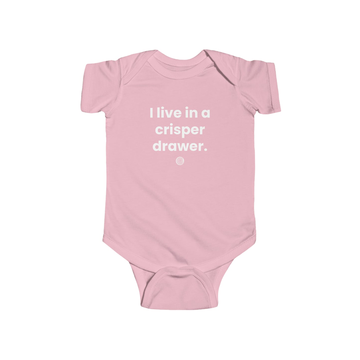 "I Live In A Crisper Drawer" Onesie