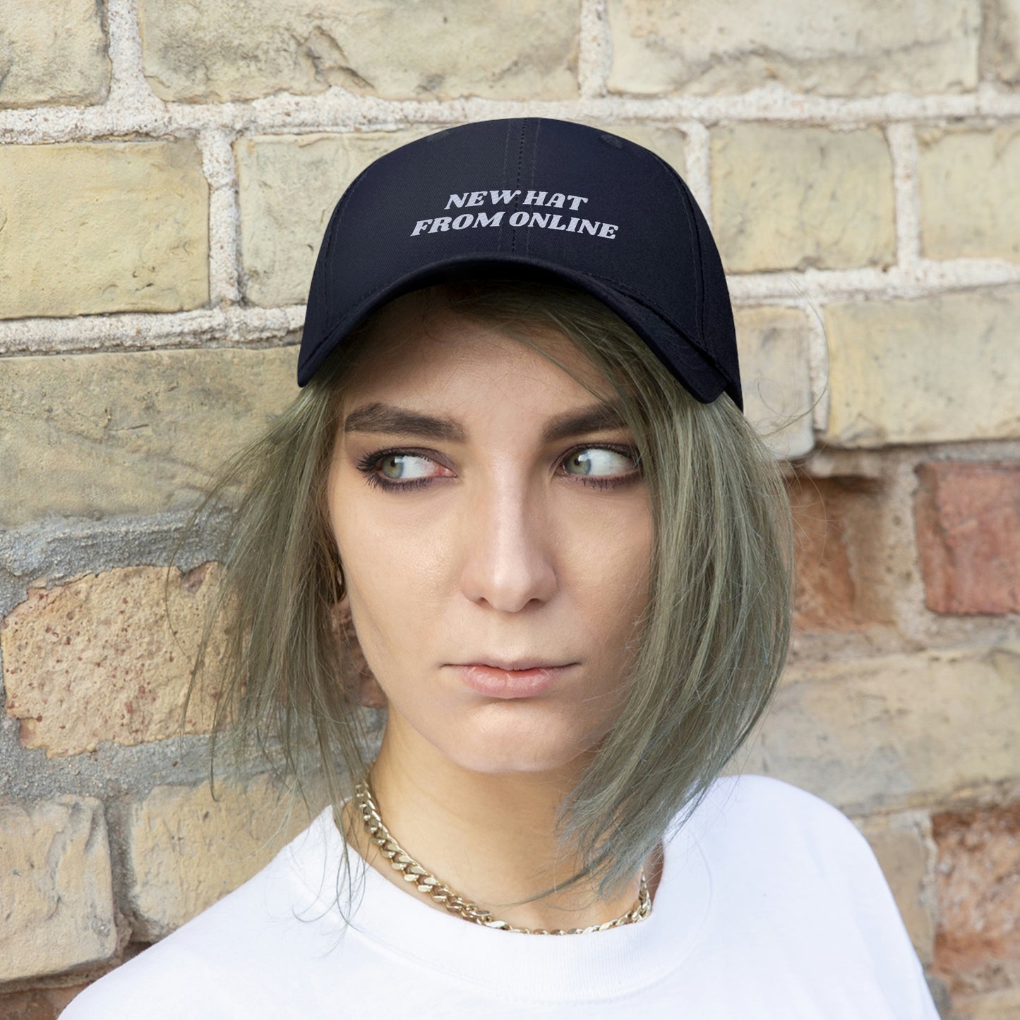 "New Hat From Online" Hat