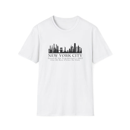 "New York City: Voted #3 On TripAdvisor's 2015 List Of Best Cities To Visit" Shirt