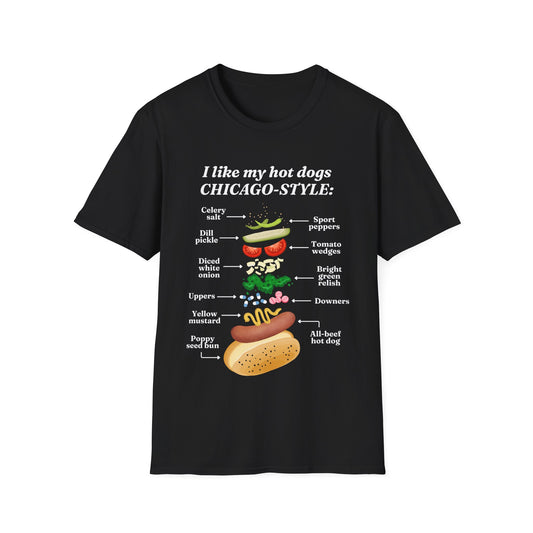 Chicago-Style Hot Dog Shirt