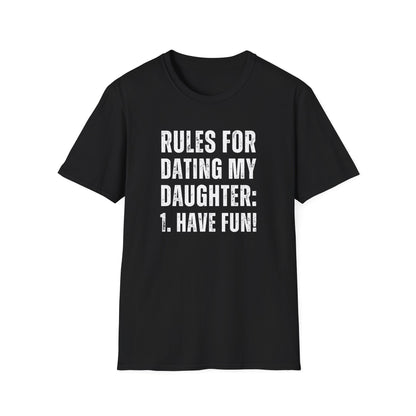 "Rules For Dating My Daughter" Shirt