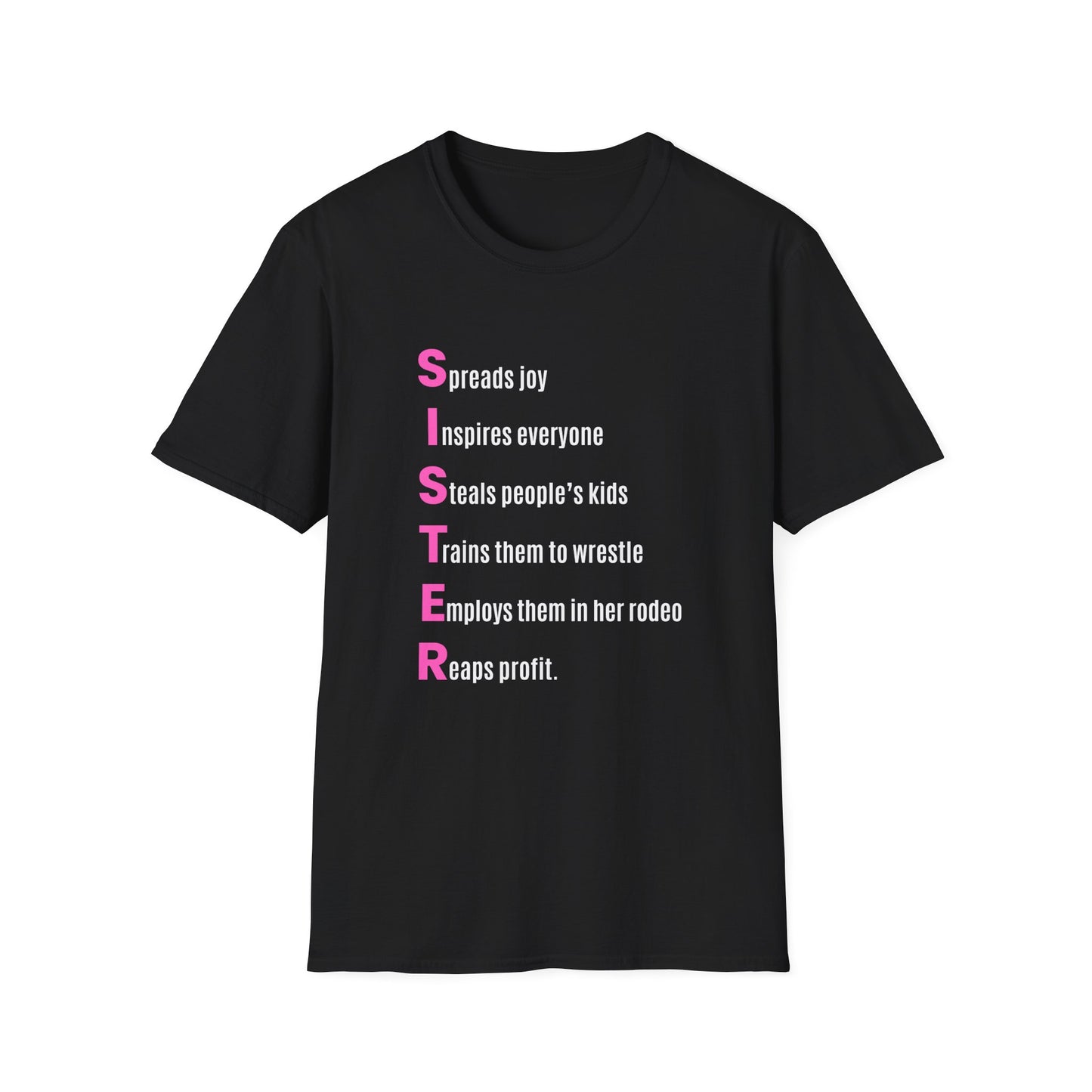 "Sister" Acrostic Poem Shirt