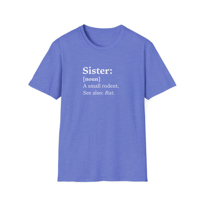 "Sister" Dictionary Definition Shirt