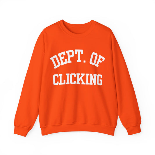 "Dept. Of Clicking" Sweatshirt