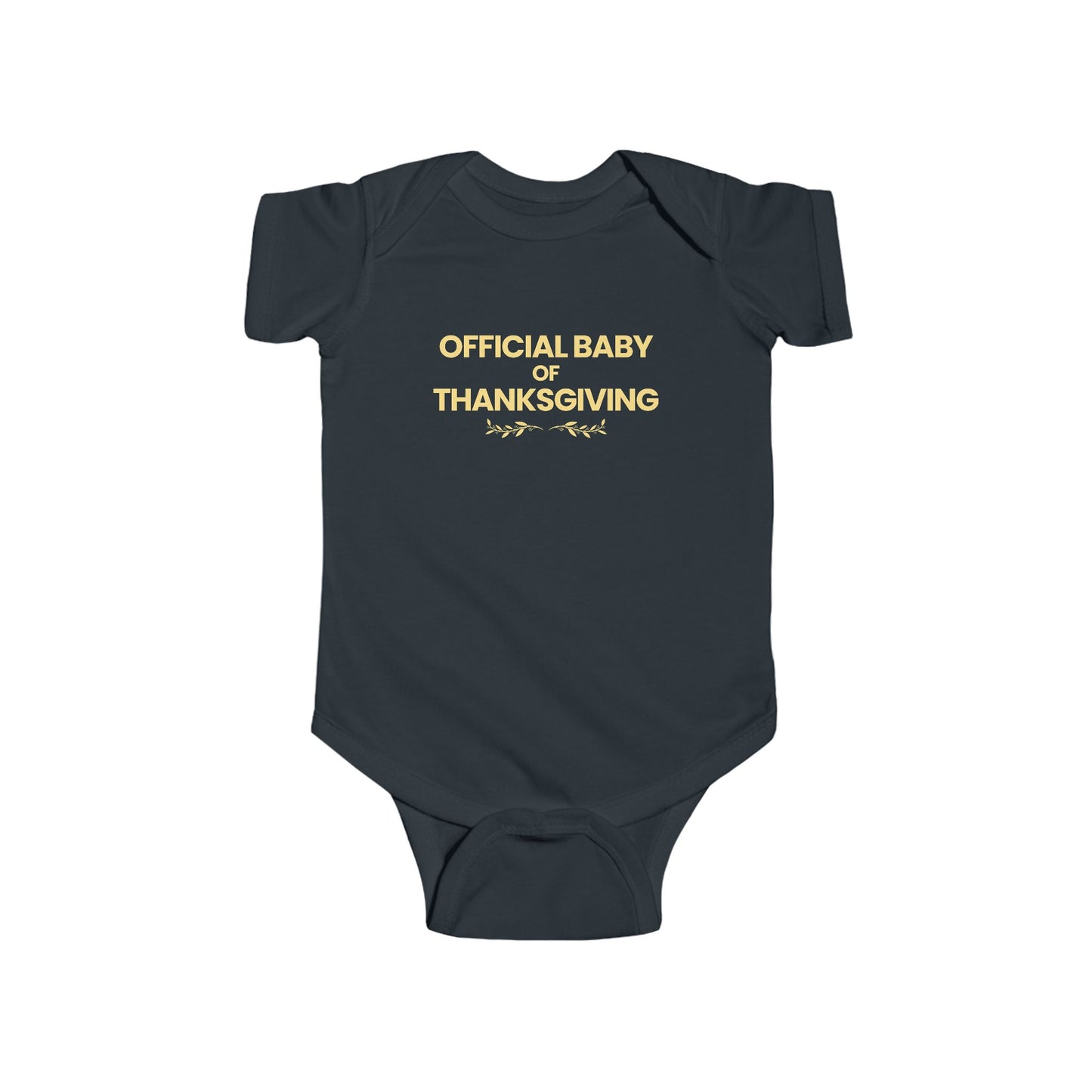 "Official Baby Of Thanksgiving" Onesie