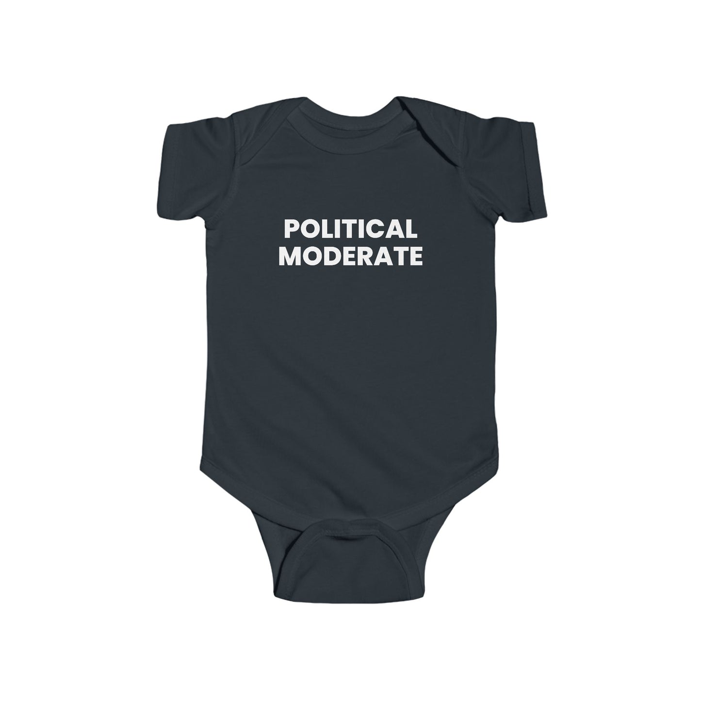 "Political Moderate" Onesie