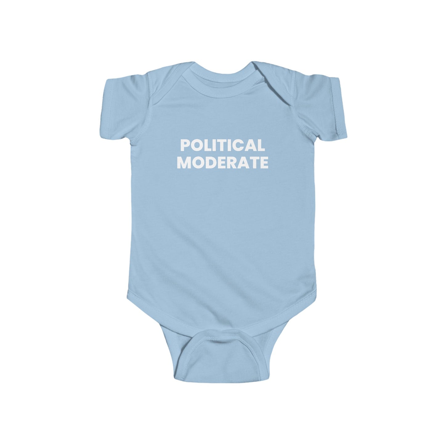 "Political Moderate" Onesie