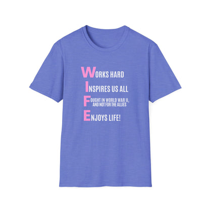 "Wife" Acrostic Poem Shirt