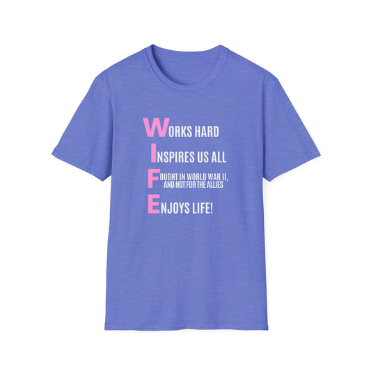 "Wife" Acrostic Poem Shirt