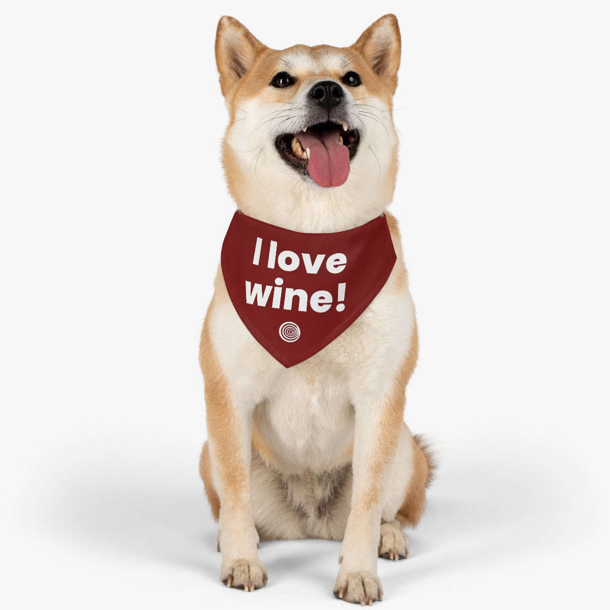 "I Love Wine!" Bandana
